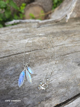 Load image into Gallery viewer, Rainbow Moonstone (white feldspar) Necklace