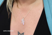 Load image into Gallery viewer, Rainbow Moonstone (white feldspar) Necklace