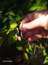 Load image into Gallery viewer, Rainbow Obsidian Earrings