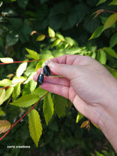Load image into Gallery viewer, Rainbow Obsidian Earrings