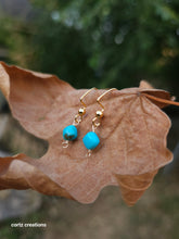 Load image into Gallery viewer, Turquoise Earrings (drop)