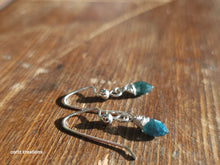 Load image into Gallery viewer, Blue Tourmaline Earrings