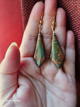 Load image into Gallery viewer, Red Jasper Earrings