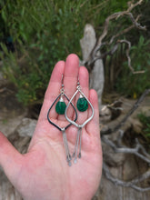 Load image into Gallery viewer, Malachite Earrings