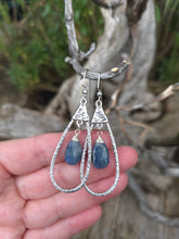 Load image into Gallery viewer, Blue Kyanite Earrings