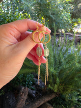 Load image into Gallery viewer, Green Kyanite Earrings