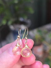 Load image into Gallery viewer, Heliodor Drop Earrings (Golden Beryl)