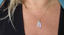 Load image into Gallery viewer, Rainbow Moonstone (white feldspar) Necklace