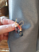 Load image into Gallery viewer, Fluorite Drop Earrings