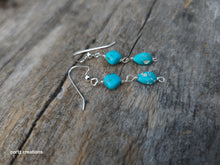 Load image into Gallery viewer, Turquoise Earrings (Drop, Dangle)
