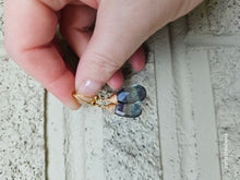 Load image into Gallery viewer, Fluorite Drop Earrings
