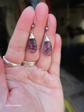 Load image into Gallery viewer, Fluorite Drop Earrings