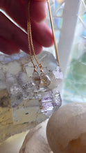 Load image into Gallery viewer, Rutilated Quartz Threader Earrings