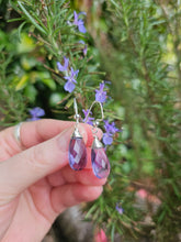 Load image into Gallery viewer, Fluorite Drop Earrings