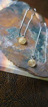 Load image into Gallery viewer, Rutilated Quartz Threader Earrings