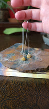 Load image into Gallery viewer, Rutilated Quartz Threader Earrings