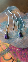 Load image into Gallery viewer, Mystic Kyanite Threader Earrings