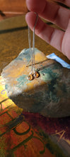 Load image into Gallery viewer, Golden Fire Topaz Threader Earrings