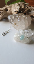 Load image into Gallery viewer, Aquamarine Silver Necklace