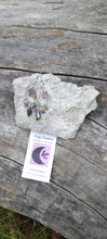 Load image into Gallery viewer, Fluorite, Labradorite, Amethyst, & Tourmaline Hoop Earrings