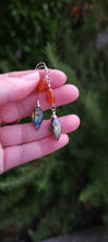 Load image into Gallery viewer, Carnelian & Labradorite Drop Dangle Earrings