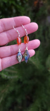 Load image into Gallery viewer, Carnelian & Labradorite Drop Dangle Earrings