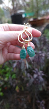 Load image into Gallery viewer, Amazonite Drop Dangle Earrings