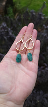 Load image into Gallery viewer, Amazonite Drop Dangle Earrings