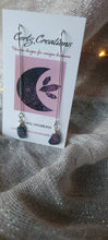 Load image into Gallery viewer, Ruby Zoistite Threader Earrings