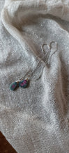 Load image into Gallery viewer, Ruby Zoistite Threader Earrings