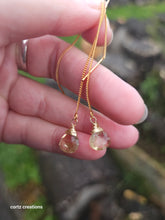 Load image into Gallery viewer, Heliodor (Golden Beryl) Threader Earrings
