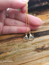 Load image into Gallery viewer, Heliodor (Golden Beryl) Threader Earrings
