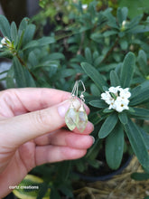 Load image into Gallery viewer, Prehnite Drop Earrings
