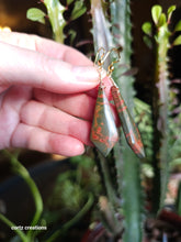 Load image into Gallery viewer, Red Jasper Earrings

