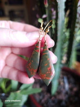 Load image into Gallery viewer, Red Jasper Earrings
