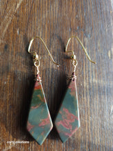Load image into Gallery viewer, Red Jasper Earrings
