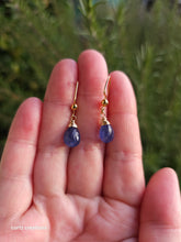Load image into Gallery viewer, Tanzanite Earings (Gold)
