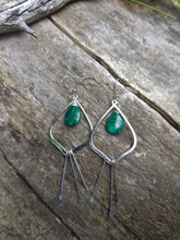 Load image into Gallery viewer, Malachite Earrings
