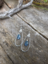 Load image into Gallery viewer, Blue Kyanite Earrings
