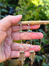 Load image into Gallery viewer, Herkimer Diamond Hoops
