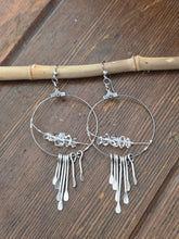 Load image into Gallery viewer, Herkimer Diamond Hoops
