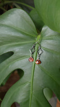Load image into Gallery viewer, Sunstone Drop Dangle Earrings
