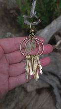 Load and play video in Gallery viewer, Prehnite Earrings
