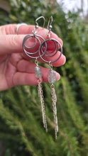 Load image into Gallery viewer, Green Kyanite Earrings
