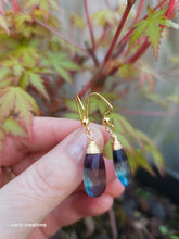 Load image into Gallery viewer, Fluorite Drop Earrings
