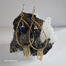 Load image into Gallery viewer, Labradorite Earrings
