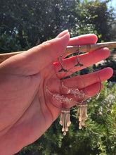 Load image into Gallery viewer, Herkimer Diamond Hoops
