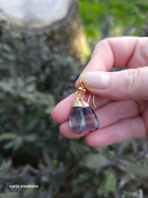 Load image into Gallery viewer, Fluorite Drop Earrings
