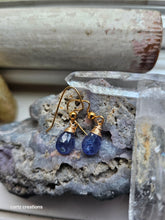 Load image into Gallery viewer, Tanzanite Earings (Gold)
