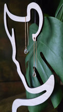 Load image into Gallery viewer, Rutilated Quartz Threader Earrings
